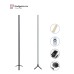 Touch-Sensitive Remote Control Smart LED Floor Lamp