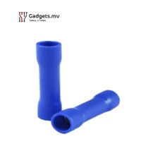 Insulated Butt Type Terminal - BV2 (Blue)