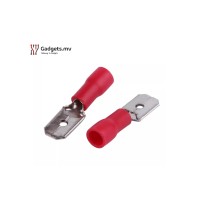 Insulated Crimp Male Lug - MDD1.25-250 (Red)