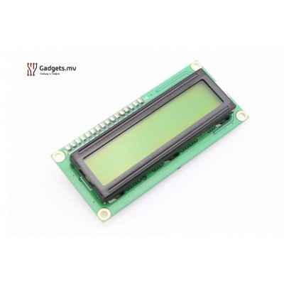 16x2 Character LCD Display Module - Green Backlight