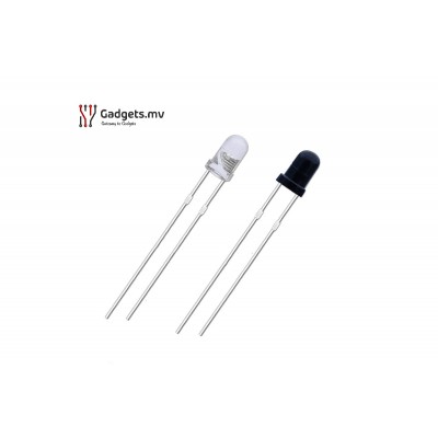 3mm Infrared LED Transmitter And Receiver Pair