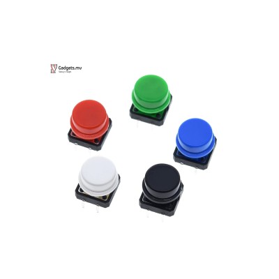 12mm Push Button with Cap