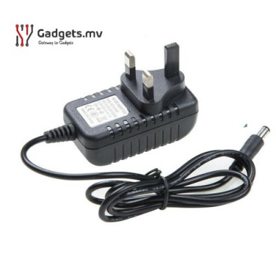 12V 1A UK Plug Adapter