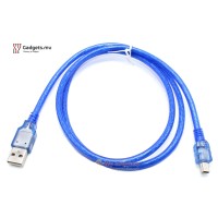 1M USB Cable for Arduino Nano (Type-A to Mini-B)