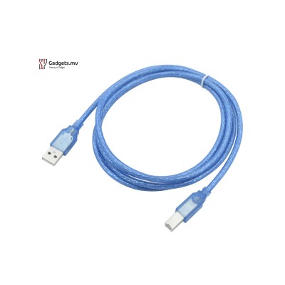 1M USB Cable for Arduino UNO / Mega (USB A to B)