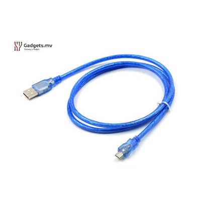 1M USB Cable for Arduino (USB-A to Micro-B)