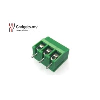 3-Pin 2.54mm Pitch Pluggable Screw Terminal Block