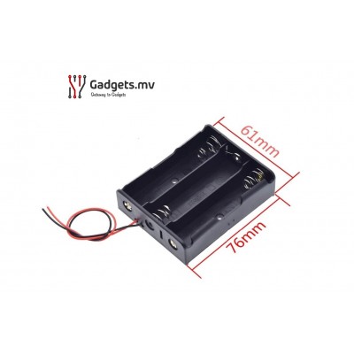 3 Slot - 18650 Battery Storage Box Case