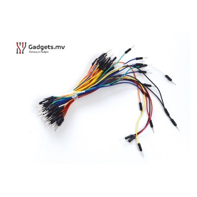 65-Pin - Breadboard Jumper Wires (Male to Male - Mix Sizes)