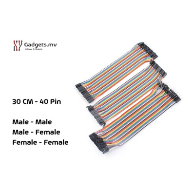 Dupont 30-CM 40-Pin Jumper Wire