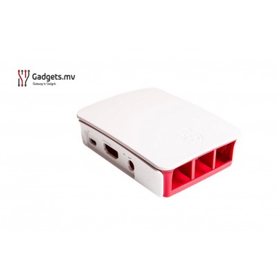 Raspberry Pi 3B/3B+ Official Case Enclosure - Red & White